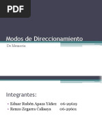 Modos de Direccionamiento