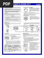 User'S Guide 2471: Getting Acquainted