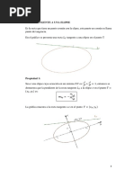 Recta Tangente A Una Elipse