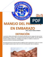 Manejo Del Paciente en Embarazo PSF PDF