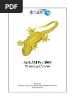 Delcam - ArtCAM Pro 2009 TrainingCourse EN - 2008 PDF