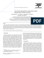 G9.Synthesis of Nickel Oxide Nanoparticles Using Nickel Acetate