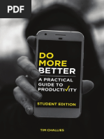 SAMPLE - Do More Better (Student Edition), by Tim Challies