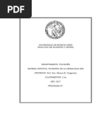 Filosofía de La Animalidad Cragnolini PDF