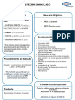 Guia de Credito Domiciliado Prestamo IMSS Marzo 17