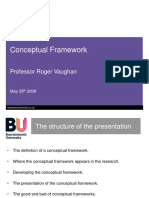 Conceptual Frameworkr - Vaughan