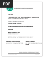 Proyecto de Plan de Incentivos y Motivaciòn-22222222222