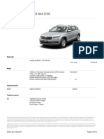 Oferta SKODA Kodiaq 21 August 2017