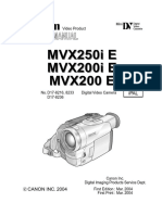 Canon Mvx200 Mvx250i-Sm