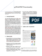 Reading/Web/PDF Functionality: 1 Introduction