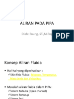 Aliran Pada Pipa PDF