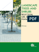 Landscape Trees and Shrubs (Cabi) PDF