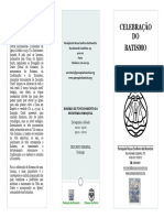 Folheto Explicativo Batismo PDF