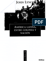 John Lynch América Latina Entre Colonia y Nación PDF