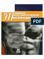 Fundamento de Las Técnicas de Evaluación Musculoesquelética - Palmer Epler