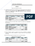 Guia para Contabilizar Ingresos