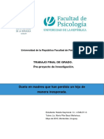 Duelo en Madres Que Han Perdido Un Hijo de Manera Inesperada PDF