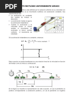 08 Movimiento Rectilc3adneo Uniformemente Variado