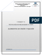 Elementos de Unión y Fijación PDF