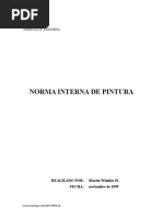 Norma Interna de Pintura