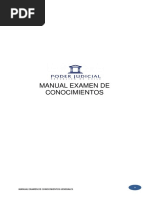 Manual Único para Tribunales