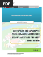 10.expediente Técnico Obras de Saneamiento PDF