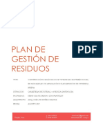 Franklin - Plan de Gestión de Residuos