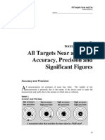 Accuracy and Precision POGIL