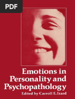 (Emotions, Personality, and Psychotherapy) Carroll E. Izard (Auth.), Carroll E. Izard (Eds.) - Emotions in Personality and Psychopathology-Springer US (1979)