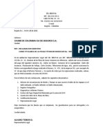 Carta Reclamacion Siniestros-Formato