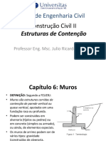 Construção Civil II - Muros