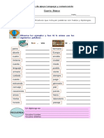 Guía de Apoyo Diptongo e Hiato