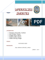 Superficies Inertes