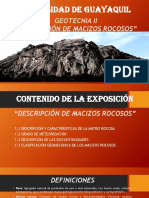 1.1 Descripción Del Macizo Rocoso GEOTECNIA 2 - 22