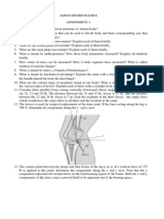 Am5010 Biomechanics Assignment1-2017