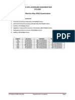 2016 Syllabus Cpa Exam