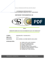 Informe Topográfico 11