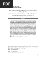 Articulo Cientifico de Cuyes Evaluacion Genetica