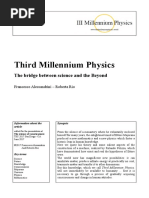 Third Millennium Physics The Bridge Betw