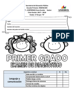 Examen Diagnostico Primaria