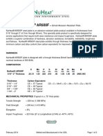 NuHeat AR500 Datasheet 2 2014