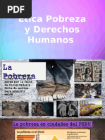 Ética Pobreza y Derechos Humanos