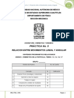 p05 Relacion Entre Movimientos Lineal y Angular - 2018-I