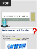 WebSite and Web Browser