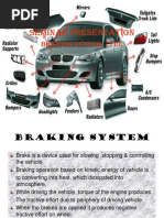 Seminar Presentation: Braking System, Tyre