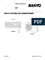 Split System Air Conditioner: KHS1822 / CH1822