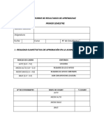 Informe de Resultados de Aprendizaje