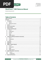 Waveforms™ SDK Reference Manual: Revised January 26, 2015