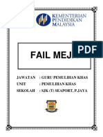 Fail Meja Pemulihan Khas