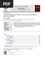 The Tongue Display Unit (TDU) For Electrotactile Spatiotemporal Pattern Presentation